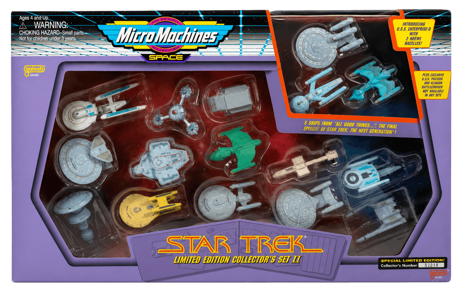 Limited edition Collectors Set 2 (Micro Machines)